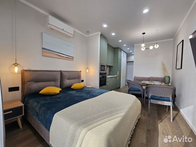

Квартира-студия, 24 м², 2 кровати