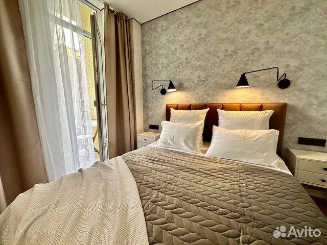 

1-к. квартира, 45 м², 2 кровати