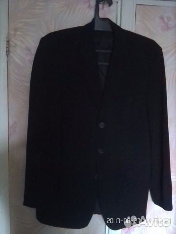 Пиджак черный