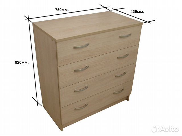 Комод -ясень светлый Комод -ясень светлый