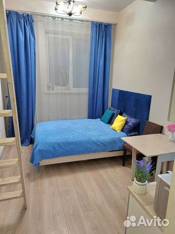 

Квартира-студия, 22 м², 2 кровати