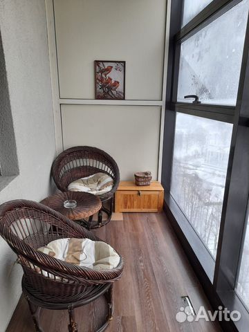 

2-к. квартира в апарт-отеле, 45 м², 2 кровати