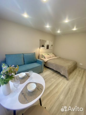 

Квартира-студия, 25 м², 2 кровати
