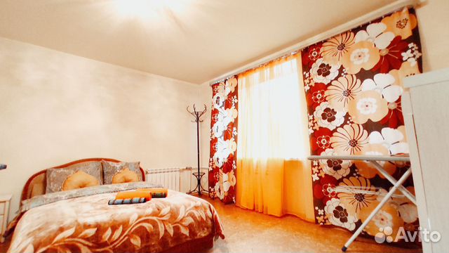 

1-к. квартира, 34 м², 2 кровати