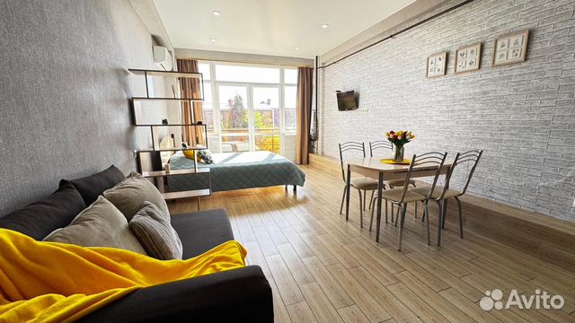 

Квартира-студия, 33 м², 2 кровати
