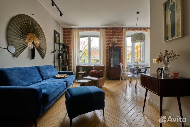 

3-к. квартира, 72 м², 3 кровати