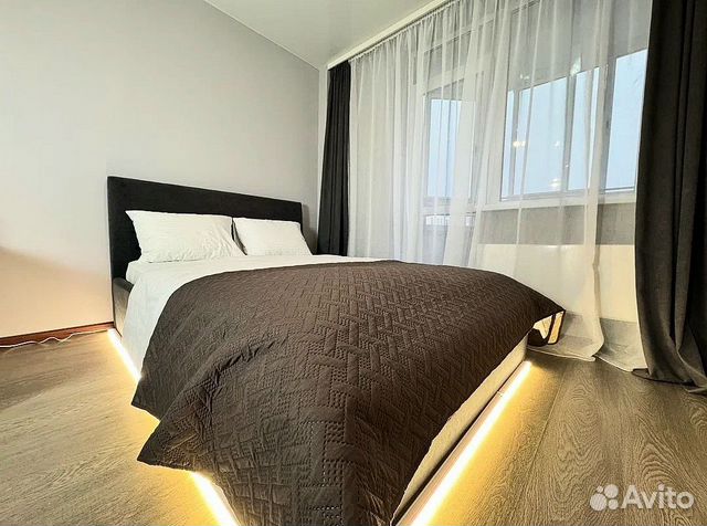 

1-к. квартира, 41 м², 2 кровати