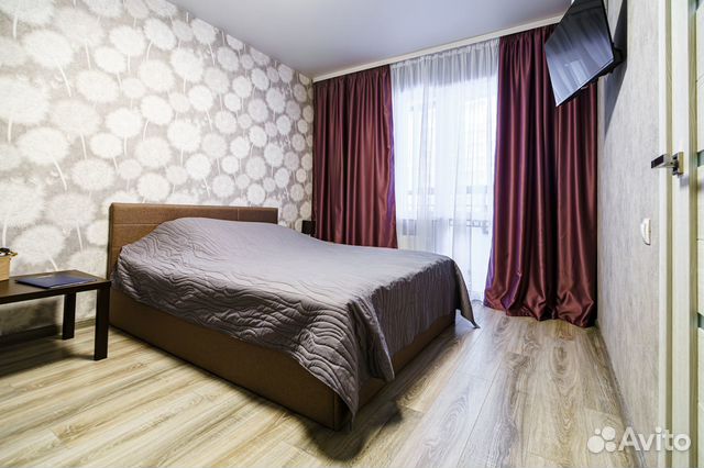 

1-к. квартира, 34 м², 2 кровати