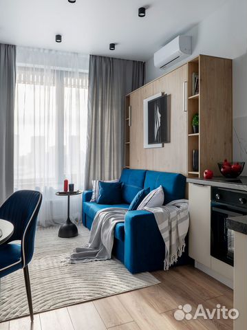 

Квартира-студия, 20 м², 1 кровать