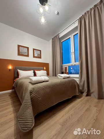 

1-к. квартира, 30 м², 2 кровати