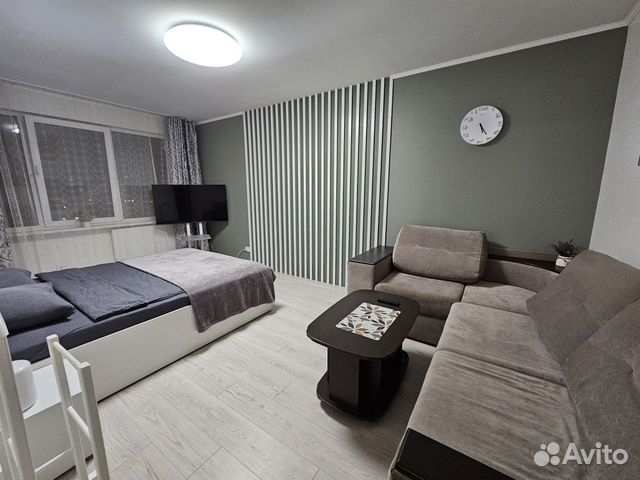 

1-к. квартира, 32 м², 2 кровати