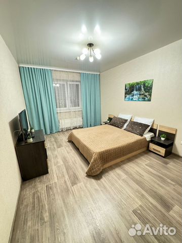 

1-к. квартира, 45 м², 2 кровати