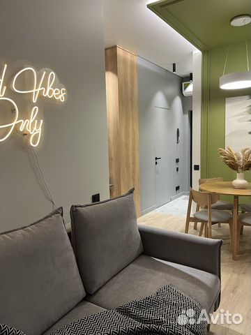 

Квартира-студия, 34,5 м², 2 кровати