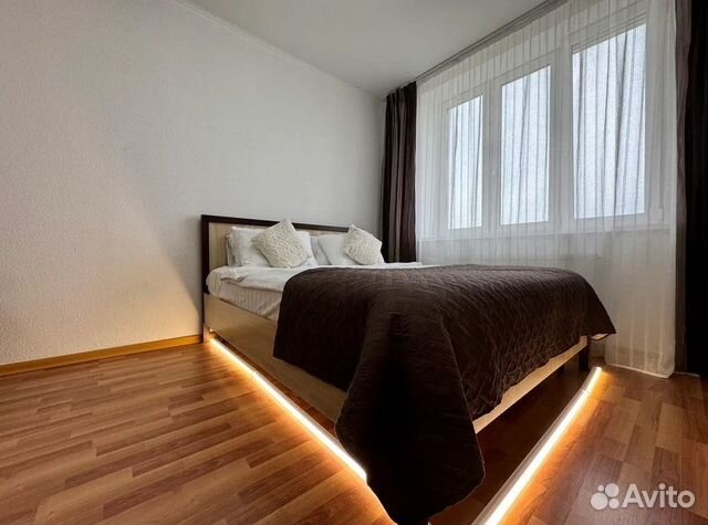 

Квартира-студия, 43 м², 2 кровати