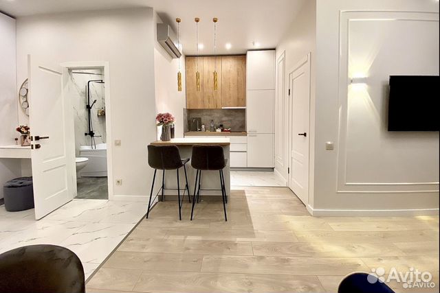 

1-к. квартира, 42 м², 2 кровати