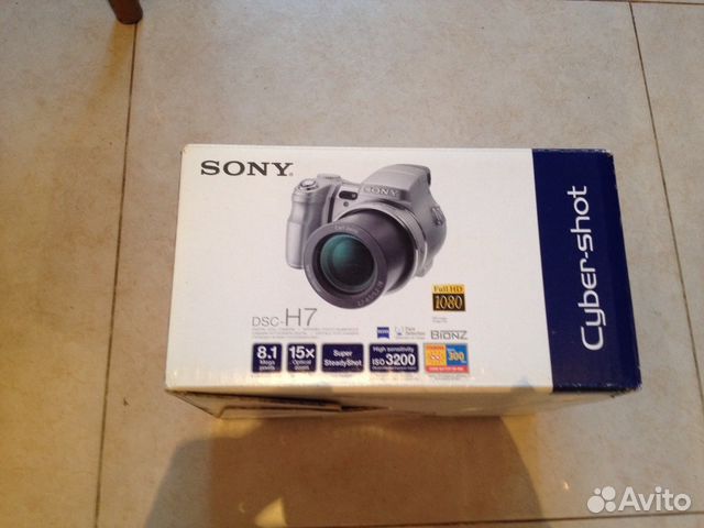 Цифровой фотоаппарат Sony Cyber-shot DSC-H7 Япония Цифровой фотоаппарат Sony Cyber-shot DSC-H7 Япония