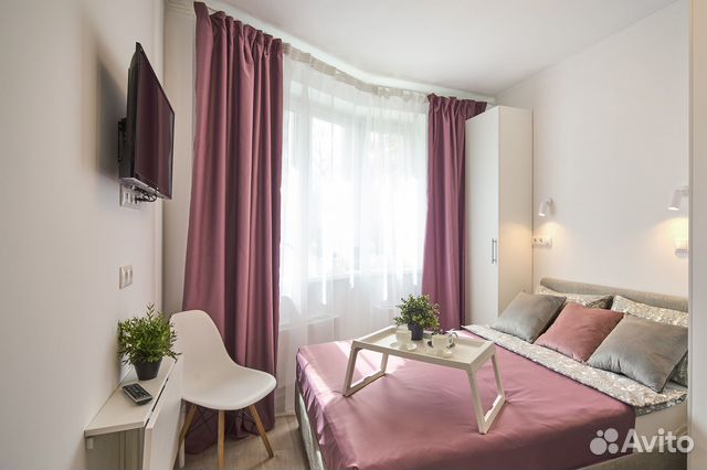 

1-к. квартира, 17 м², 1 кровать