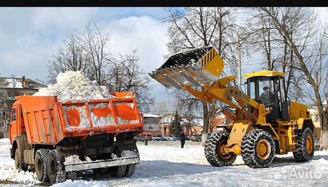 Уборка снега круглосуточно