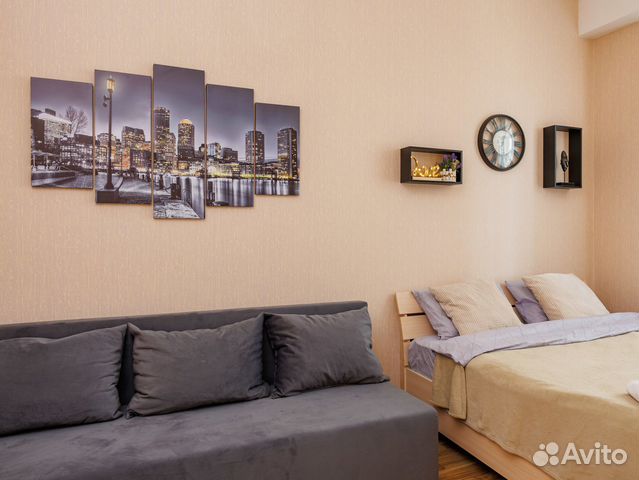 

1-к. квартира, 70 м², 3 кровати