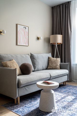 

1-к. квартира, 50 м², 2 кровати