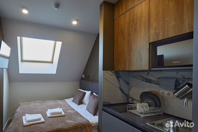 

Квартира-студия в апарт-отеле, 14,3 м², 4/4 эт.