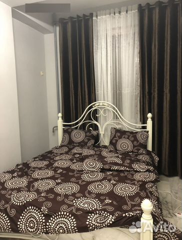 

1-к. квартира, 52 м², 2 кровати