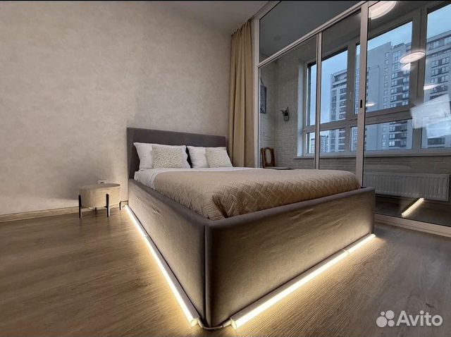 

Квартира-студия, 37 м², 2 кровати