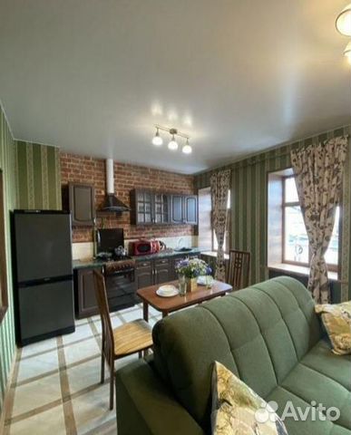 

1-к. квартира, 56 м², 3 кровати