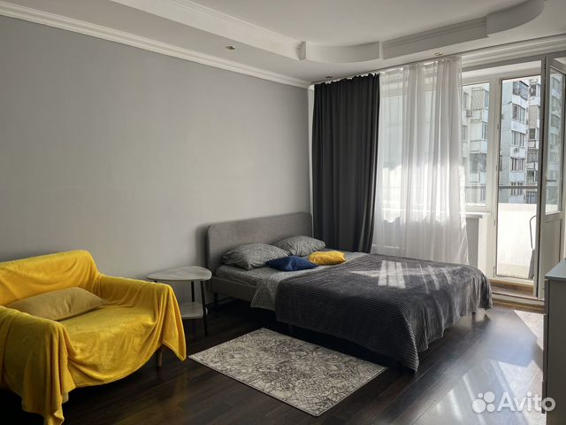 

1-к. квартира, 40 м², 3 кровати