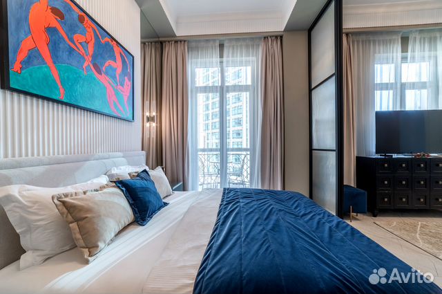 

1-к. квартира, 45 м², 2 кровати
