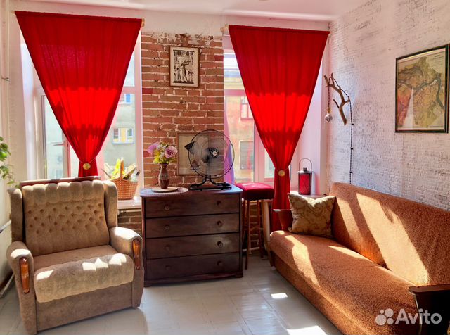 

Квартира-студия, 23 м², 2 кровати