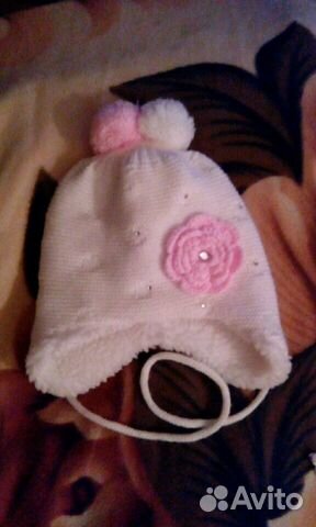 Шапки на девочку. 2-4года.Зима Шапки на девочку. 2-4года.Зима