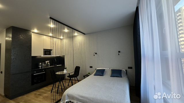 

Квартира-студия, 29 м², 2 кровати