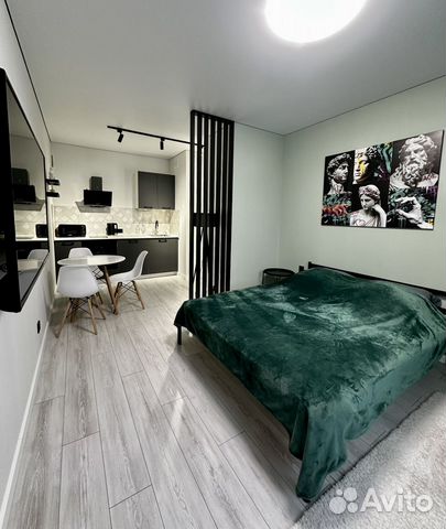 

Квартира-студия, 27 м², 1 кровать