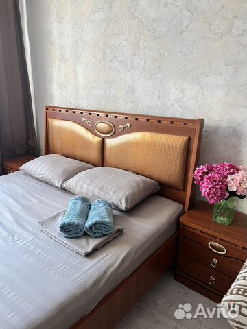 

1-к. квартира, 40 м², 2 кровати