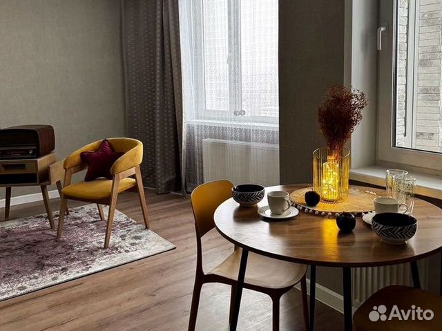

Квартира-студия, 38 м², 2 кровати