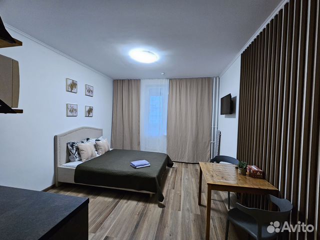 

Квартира-студия, 29 м², 2 кровати