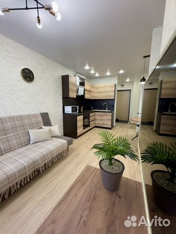 

Квартира-студия, 34 м², 2 кровати