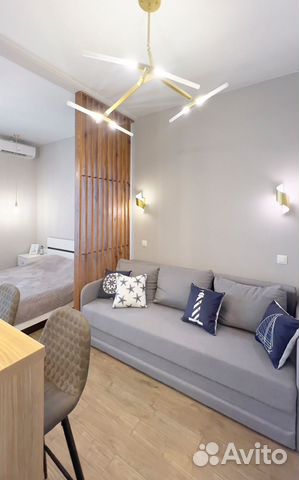 

Квартира-студия, 32 м², 2 кровати