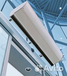 Электрическая тепловая воздушная завеса