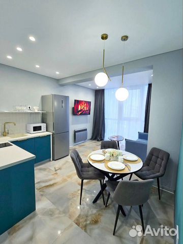 

1-к. квартира, 46 м², 2 кровати