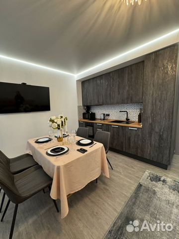 

1-к. квартира, 64 м², 2 кровати