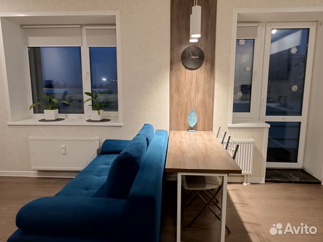 

Квартира-студия, 33 м², 2 кровати
