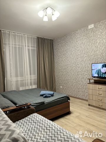 

1-к. квартира, 38 м², 2 кровати