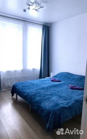 

1-к. квартира, 34 м², 2 кровати