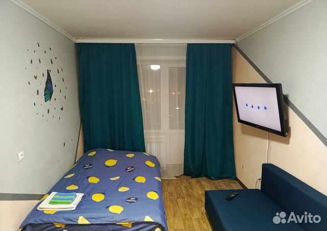 

Квартира-студия, 25 м², 2 кровати