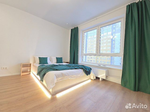 

Квартира-студия, 29 м², 2 кровати