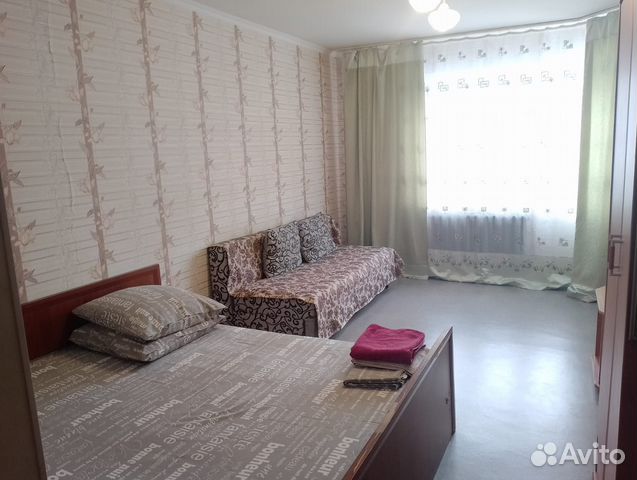 

1-к. квартира, 42 м², 2 кровати