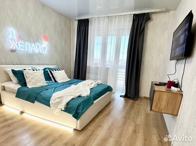 

1-к. квартира, 43,1 м², 2 кровати