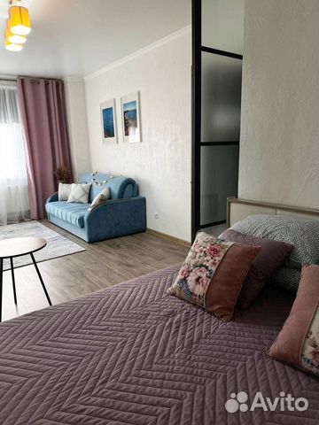 

1-к. квартира, 41,6 м², 2 кровати